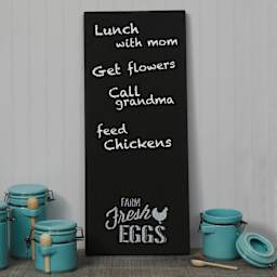 FloraCraft SmoothFoM Foam - Sheet, 12" x 28" x 1" finished kitchen chalk board project