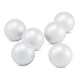 FloraCraft SmoothFoM Foam - Ball, Pkg of 6, 3" Dia out of packaging