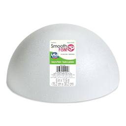FloraCraft SmoothFoM Foam - Half Ball, 12" Dia front of packaging