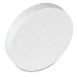 FloraCraft SmoothFoM Foam - Disk, 6" × 1" angled view
