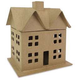 Papier Mâché House