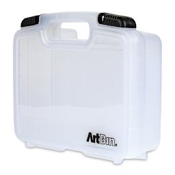 ArtBin Carrying Case - 12" x 9 7/8" x 3 1/4", Translucent White side view
