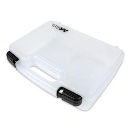 ArtBin Carrying Case - 12" x 9 7/8" x 3 1/4", Translucent White laid on side