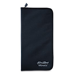 Silver Brush Travel Case - 15" × 8" × 2", Black, For Long Handle