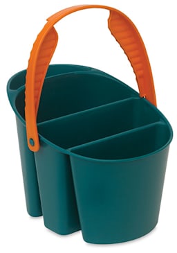 Mijello Water Bucket - Top view with handle raised