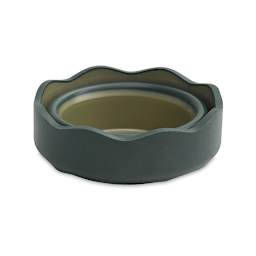 Faber-Castell Clic & Go Water Cup - Green, collapsed