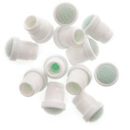 Handy Art Empty Marker Bottles - 12 Replacement Dauber Tips shown loose