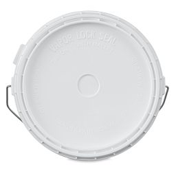 Plastic Bucket with Lid 1 gallon  Top of Bucket
