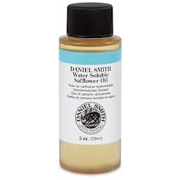 Daniel Smith Water-Soluble Oil Mediums - Front of bottle of Modified Safflower Oil