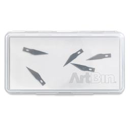 ArtBin Slim Line Magnetic Blade Storage Box (front view, blades not included)