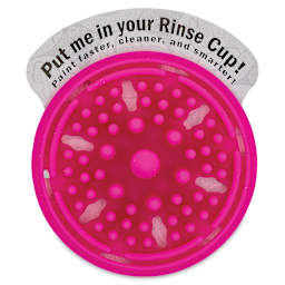 Paint Puck Brush Cleaner - Pink top view