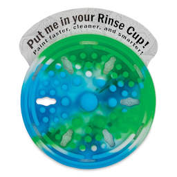 Paint Puck Brush Cleaner - Earth top view