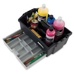 ArtBin Art and Craft Supply Caddy (Open with supplies for size; Supplies not included)