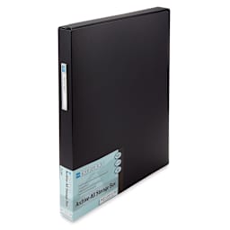 Itoya ProFolio Archive-All Storage Box - Angled view of large box showing label