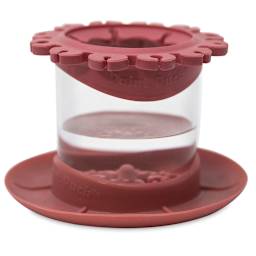 Paint Puck Ultimate Rinse Cup - Front view of Red Cup