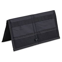 Art Alternatives Brush Wallet -Shown open and empty