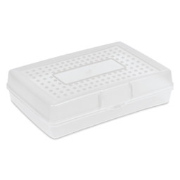 Storex Large Pencil Box - Clear