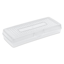 Storex Stretched Pencil Box - Clear