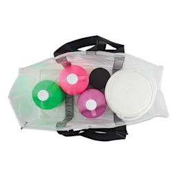 Alvin Mesh Tote Bag (top view to show size, paints not included)