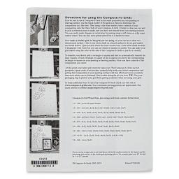 Compose It Grid - 8" x 10", Single Grid, 1:3 back of package