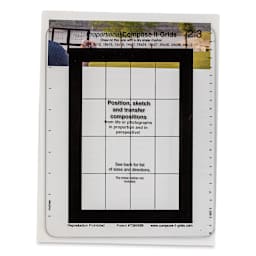 Compose It Grid - 8" x 10", Single Grid, 2:3 front of package