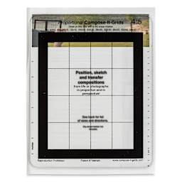 Compose It Grid - 8" x 10", Single Grid, 4:5 front of package