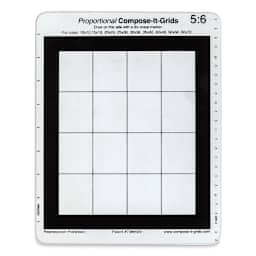 Compose It Grid - 8" x 10", Single Grid, 5:6