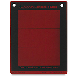 Compose It Grid Red Tinted Value Finder