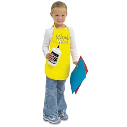 Blick Kid's Apron - Yellow, Small, apron on child