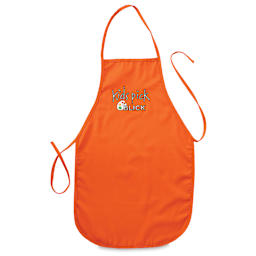 Blick Kid's Apron - Tangerine, Large