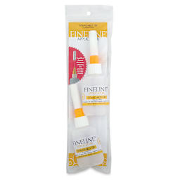 Fineline Precision Applicator Bottles and Tips, 18 Gauge Tip, 1.25 oz, Pkg of 2 (Outside of Packaging)