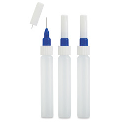 Fineline Empty Applicator Ink Pens, Pkg of 3 - 20 ga, 1 oz