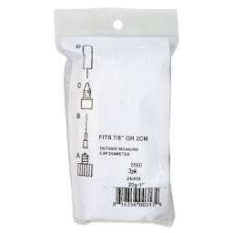Fineline Tips and Caps - Fine Tip, 20 Gauge, Pkg of 3, back of packaging