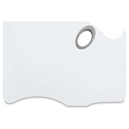 New Wave Easy Lift Palette - Top view of clean palette showing thumb hole