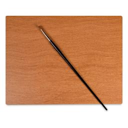 New Wave Posh Tabletop Palette - Natural, 9" x 12" (brush shown for size reference, not included)