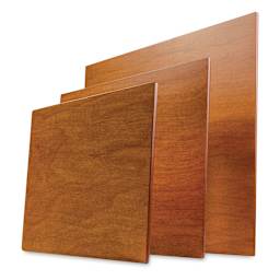 New Wave Posh Tabletop Palettes - Natural finish shown in three sizes.
