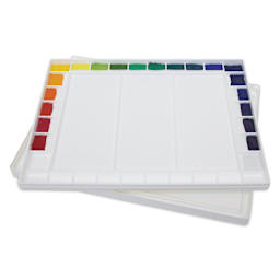 Masterson Aqua-Pro Watercolor Palette, filled with assorted paint - not included
