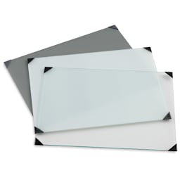 New Wave Posh Glass Tabletop Palettes