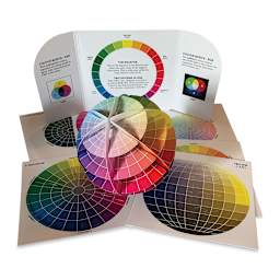 Kolormondo 3-D Color Wheel - Completed Globe shown on DIY instructions