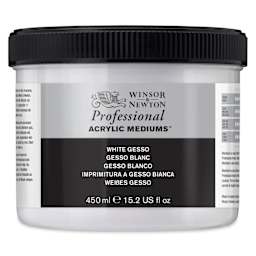 Winsor & Newton Acrylic Gesso - 450 ml, White