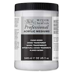 Winsor & Newton Acrylic Gesso - 946 ml, Clear