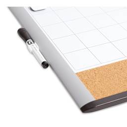 U Brands Combo Dry Erase Board - Pin-It Frame, Large