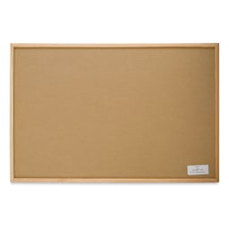 MasterVision Wood Frame Magnetic Dry Erase Board - 24" x 36" (Back)