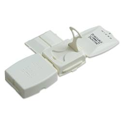 Portable Painter Micro Watercolor Palette, showing the finger grip in the back