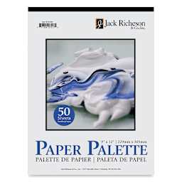 Richeson Disposable Palette Paper Pad - 9" x 12", 50 Sheets
