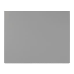 New Wave Easy View Grey Acrylic Palette - Tabletop, 6-3/4" x 8-3/8"