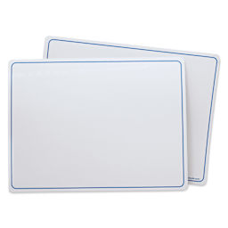 Flipside Dry Erase Learning Mats - Pkg of 12 Boards, 9" x 12" (front of board)