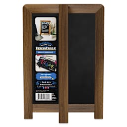 VersaChalk Tabletop Chalkboard (back of chalkboard)