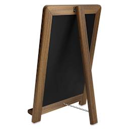VersaChalk Tabletop Chalkboard (back of chalkboard, angled view)