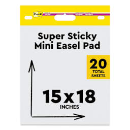 Post-it Super Sticky Mini Easel Pad - 15" x 18"
